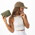 Aloha Mini Pouch Monochrome Olive | Vagabond Apparel Boutique