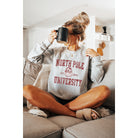 Illustrated Society North Pole University Sweatshirt | Vagabond Apparel Boutique