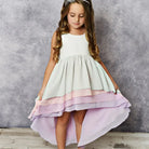 Oopsie Kid Hi-Lo Frill Tier Ombre Dress | Vagabond Apparel Boutique