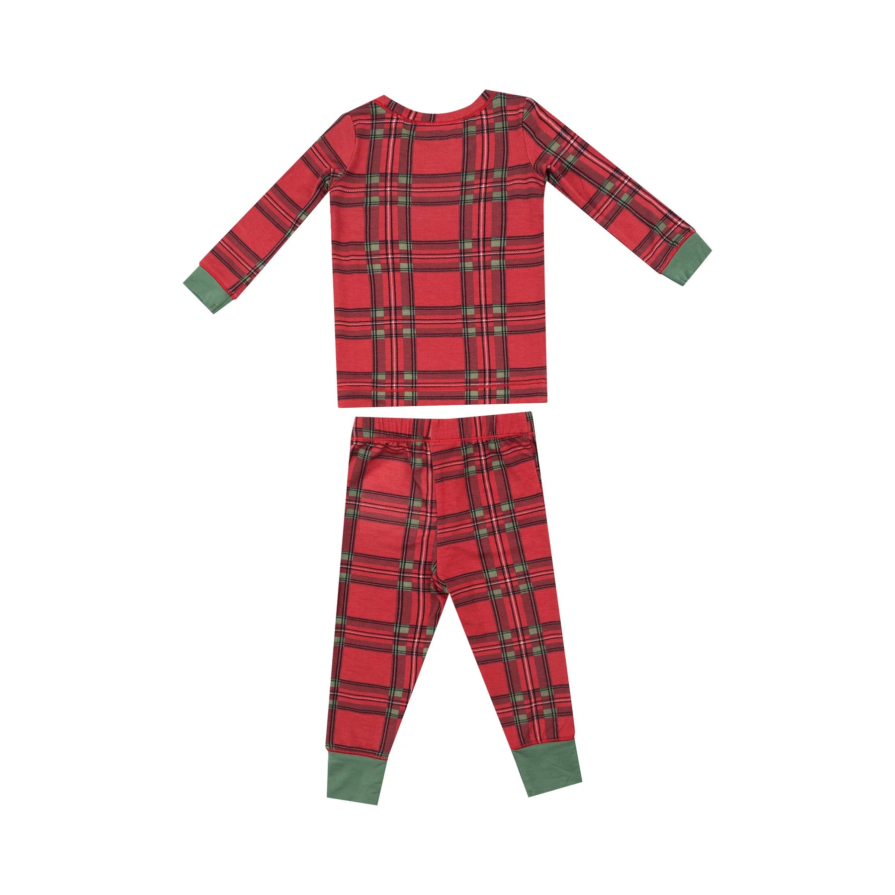 Angel Dear Plaid LS Loungewear Set | Vagabond Apparel Boutique