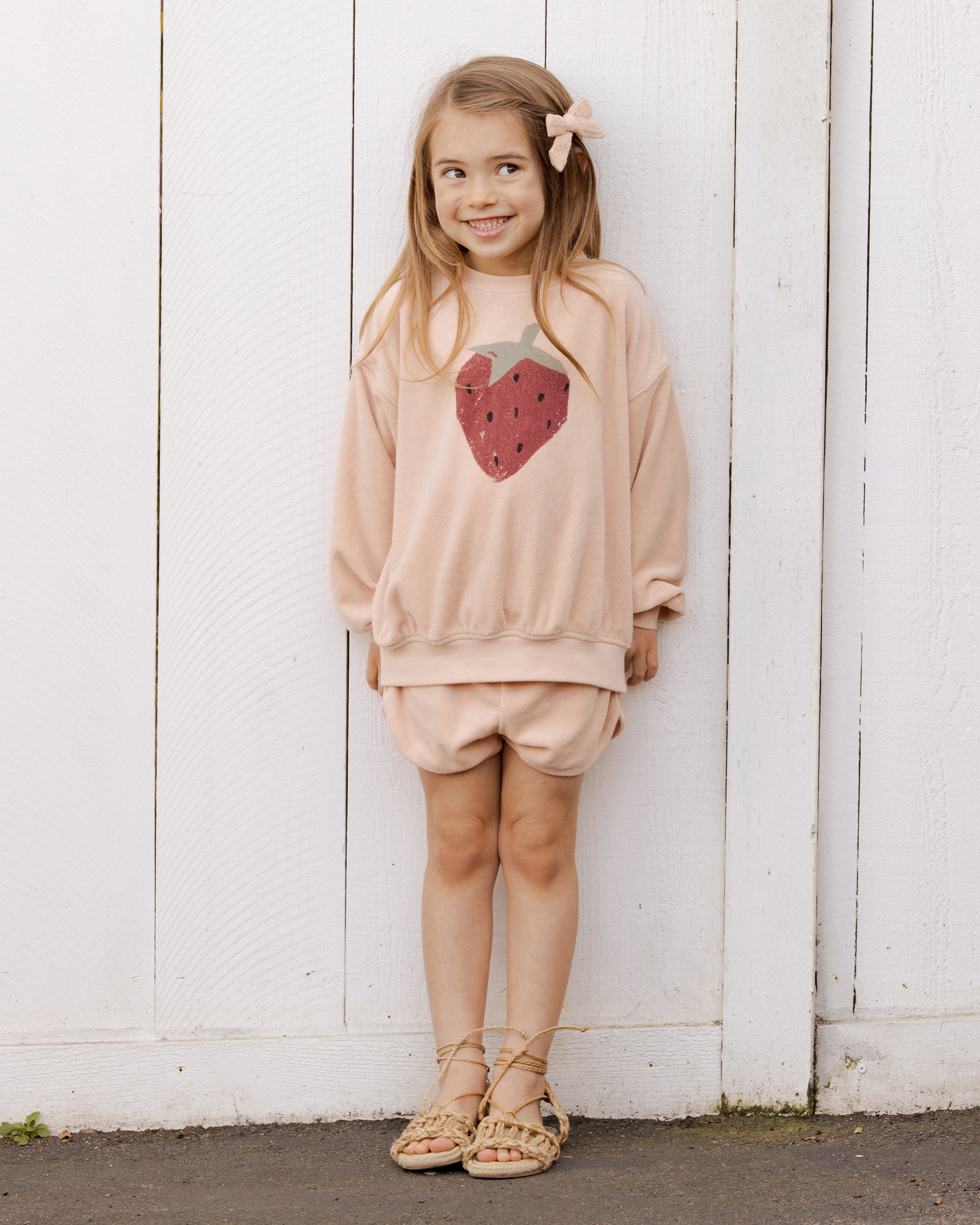 Rylee & Cru Sweatshirt Strawberry