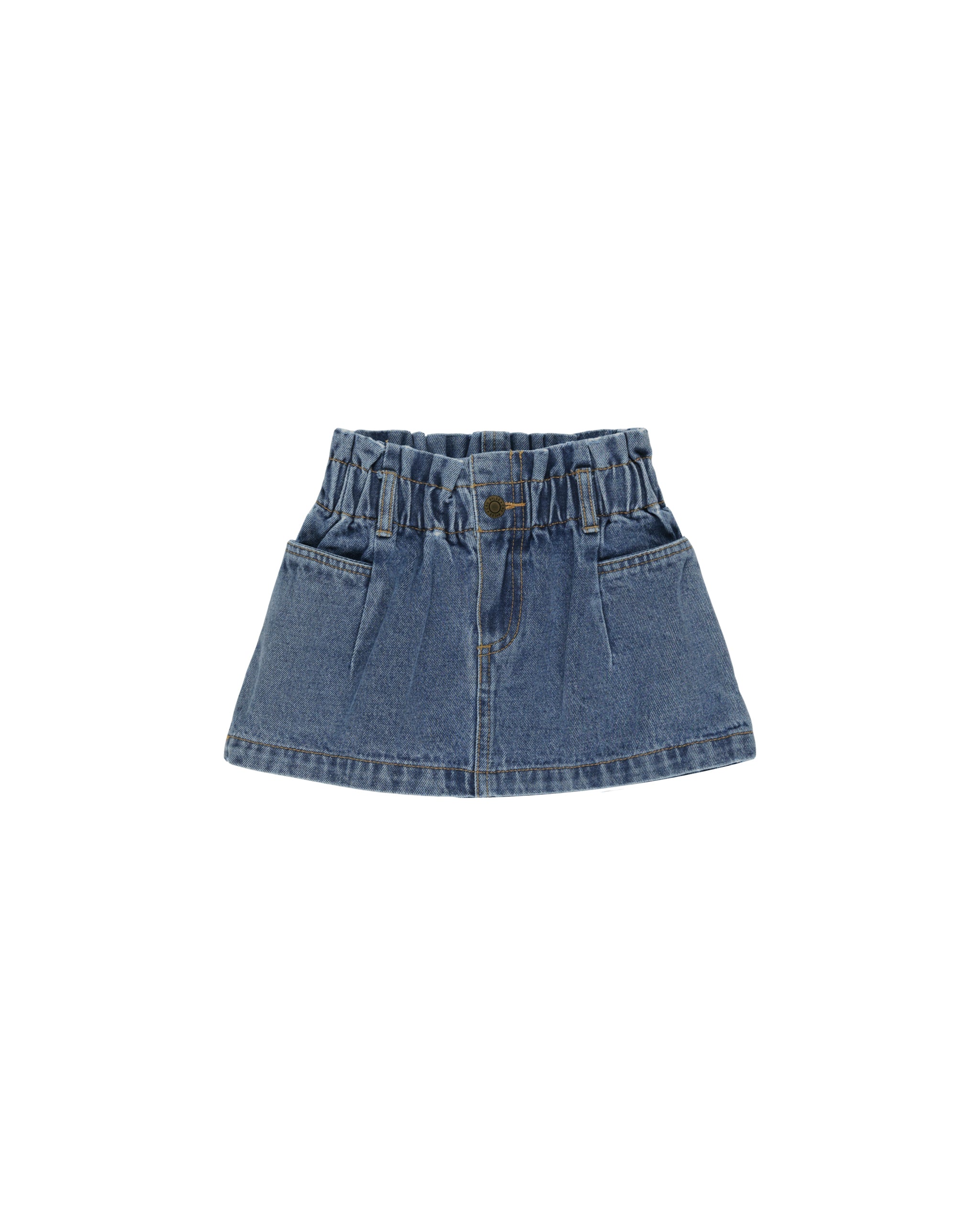 Rylee & Cru Denim Mini Skirt | Vagabond Apparel Boutique