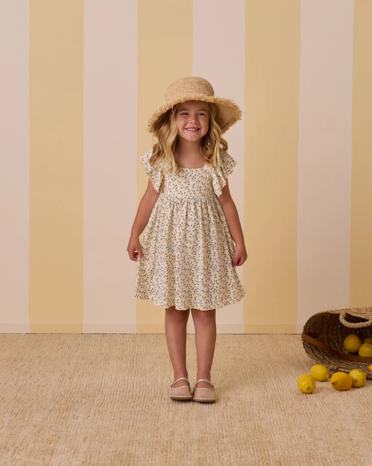 Rylee & Cru Mariposa Dress Lemon | Vagabond Apparel Boutique