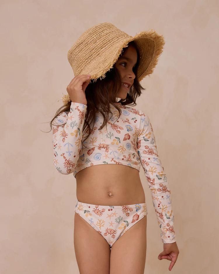 Rylee & Cru Crop Rash Set Nautical | Vagabond Apparel Boutique