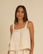 Rylee & Cru Women Pleat Tank