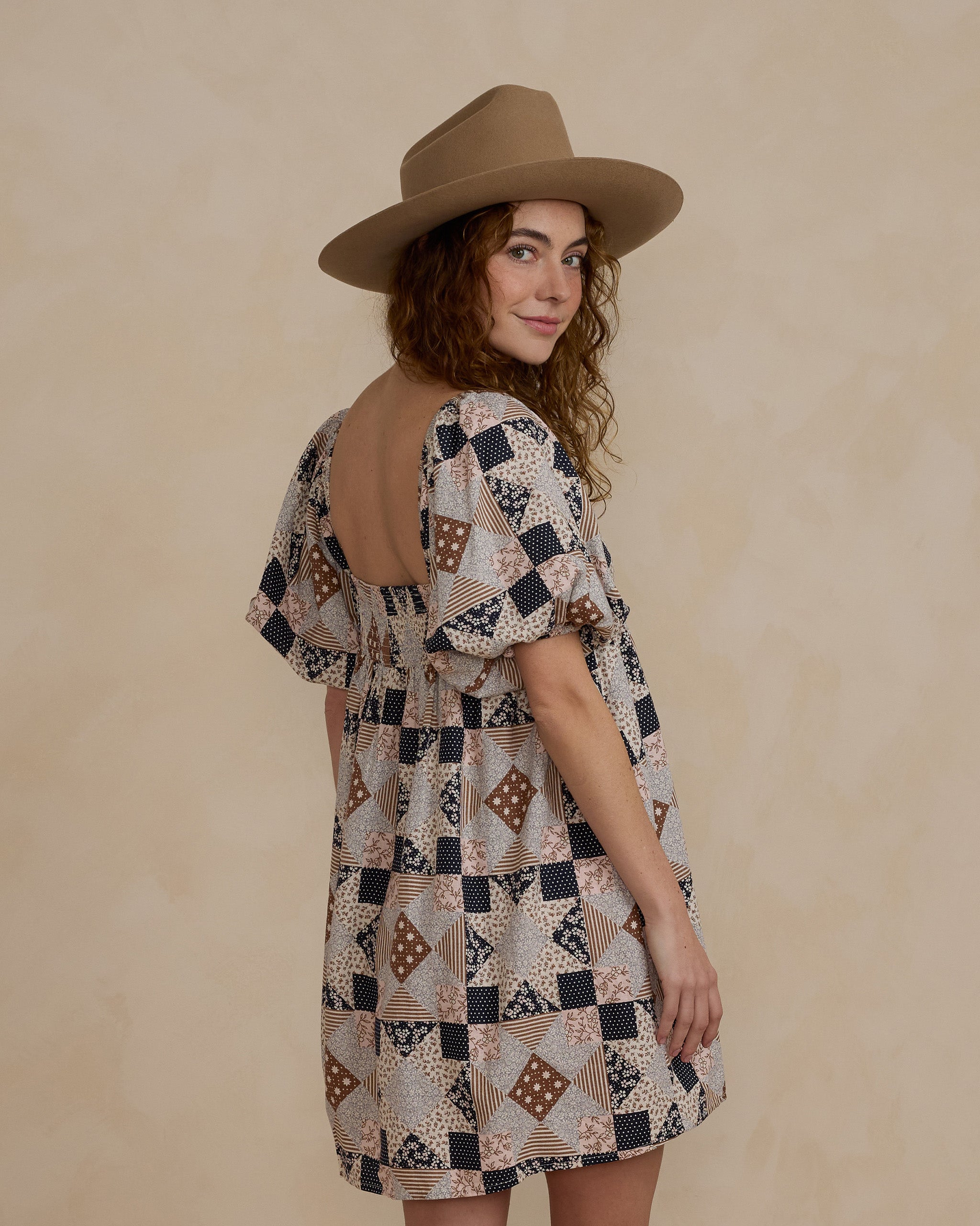 Rylee & Cru Women Cassidy Dress Patchwork | Vagabond Apparel Boutique