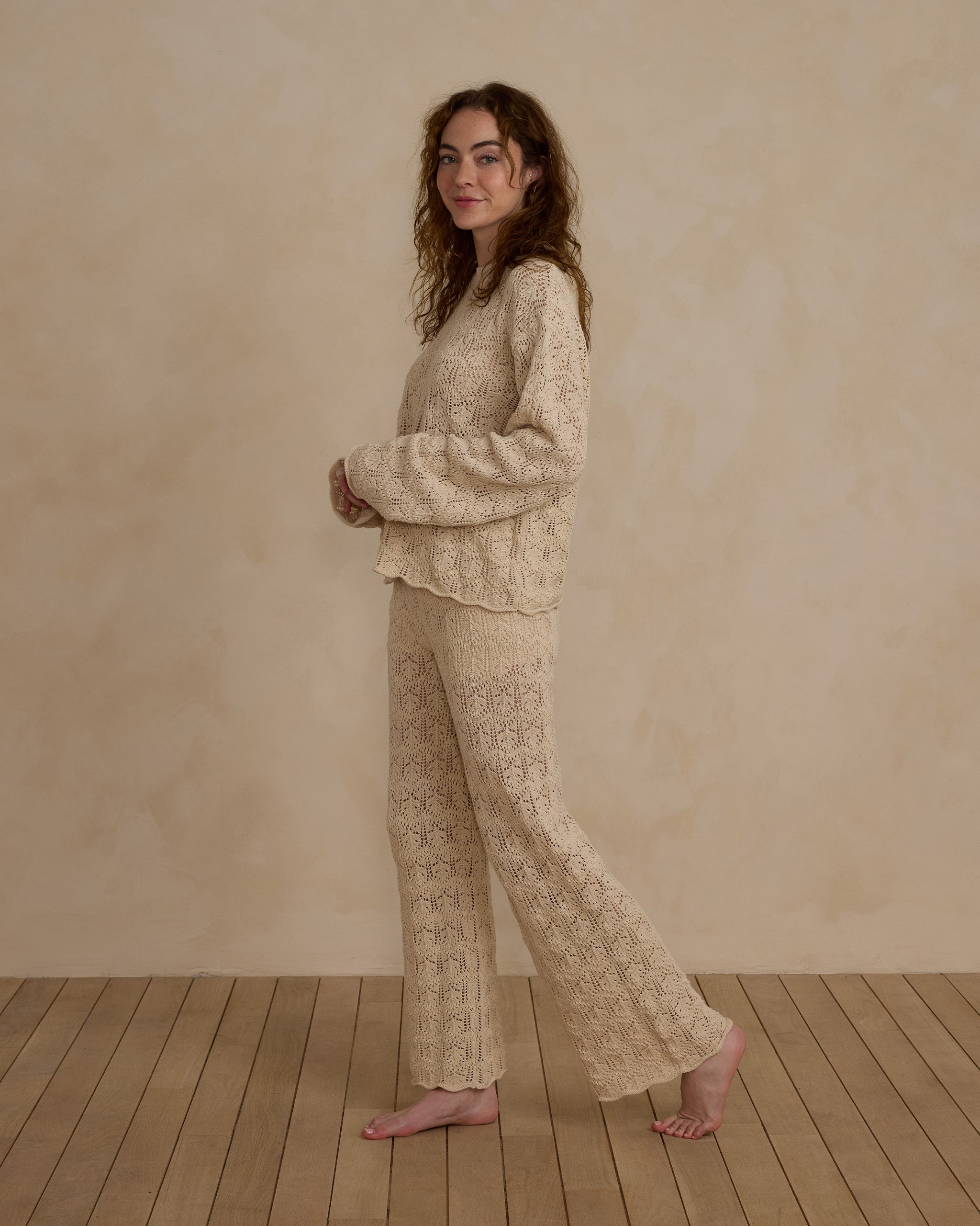 Rylee & Cru Women Crochet Knit Pant | Vagabond Apparel Boutique