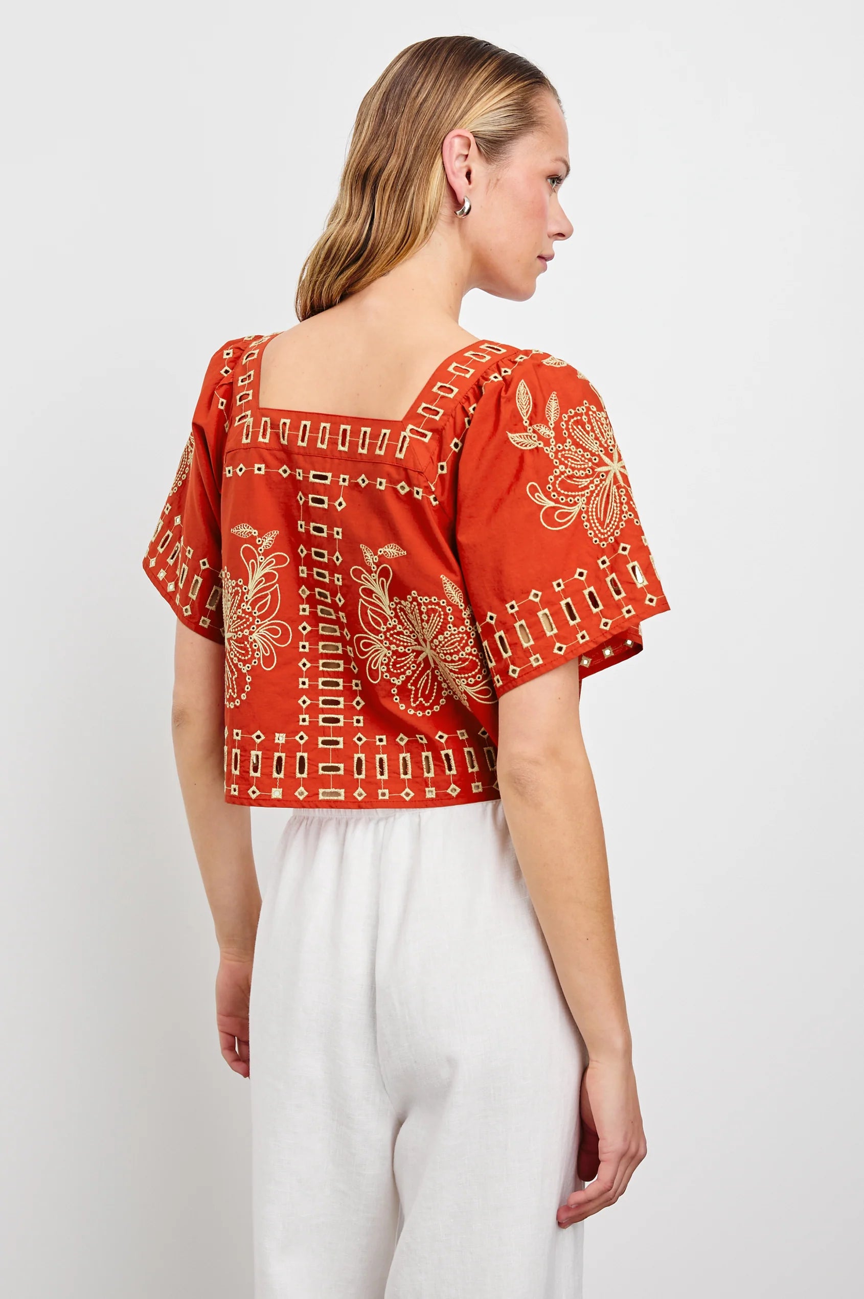 Rails Laine Top Terracotta | Vagabond Apparel Boutique