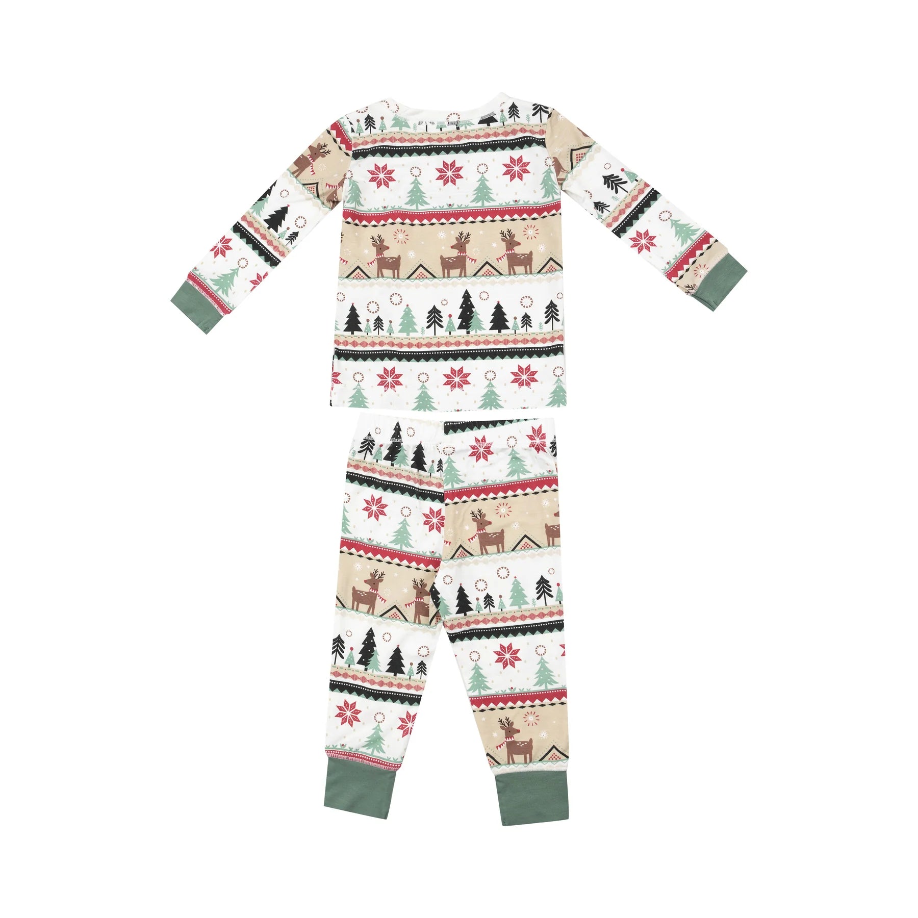 Angel Dear Reindeer Fair Isle LS Loungewear Set | Vagabond Apparel Boutique