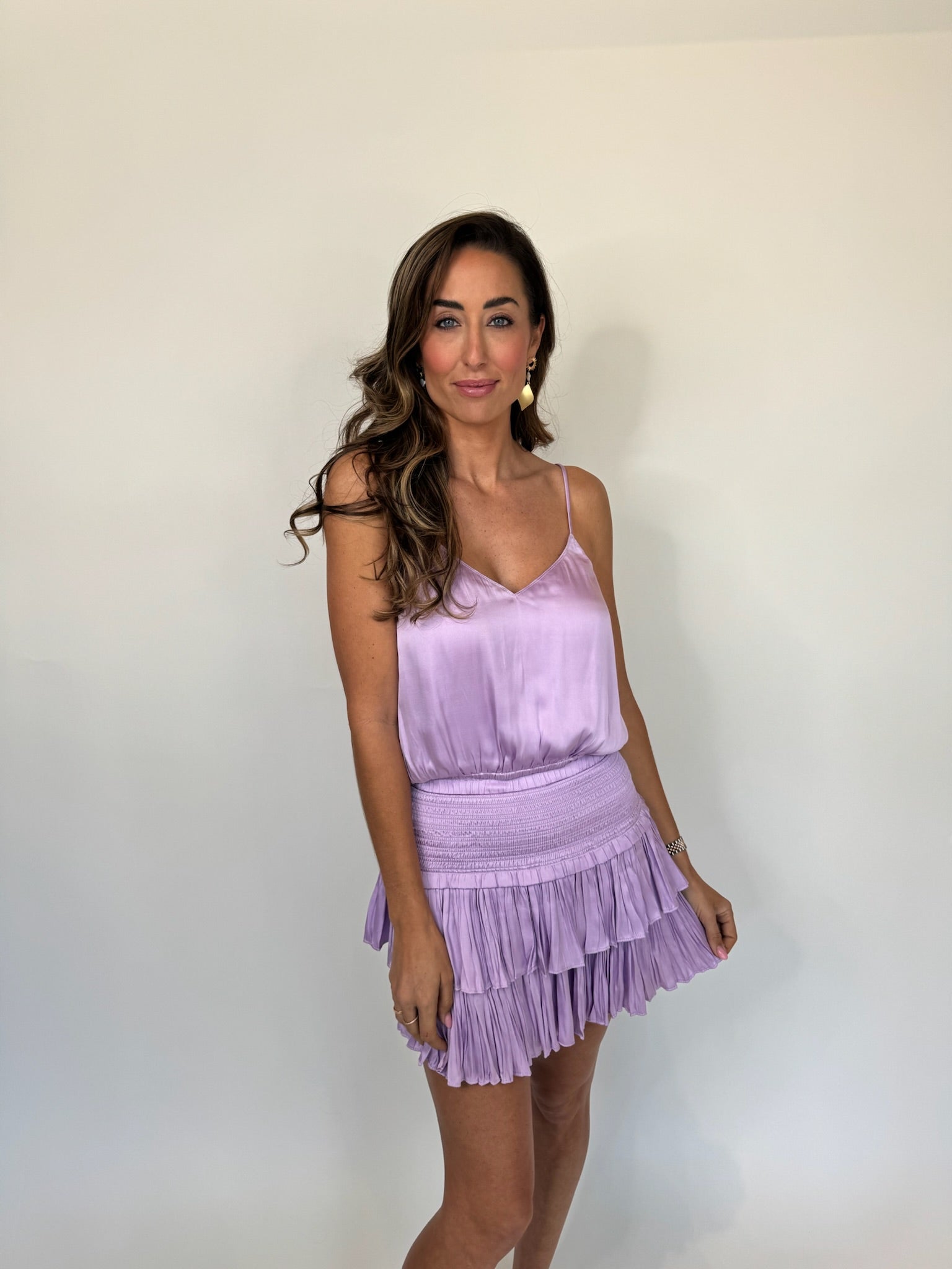 Reset Amore Skirt Lilac | Vagabond Apparel Boutique