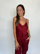 River & Sky Satin Cami | Vagabond Apparel Boutique