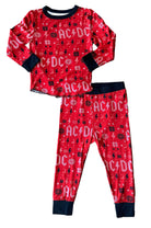 Rowdy Sprouts AC/DC Holiday Bamboo Thermal Set | Vagabond Apparel Boutique