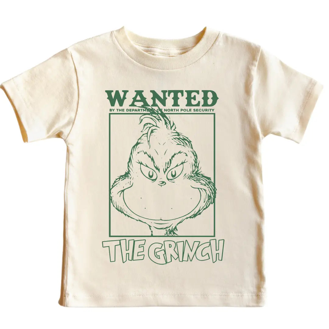 Saved By Grace Kid Grinch Tee Natural | Vagabond Apparel Boutique