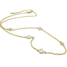 Silver Girl CZ Chain Necklace | Vagabond Apparel Boutique