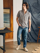 Faherty Men Short Sleeve Breeze Shirt | Vagabond Apparel Boutique