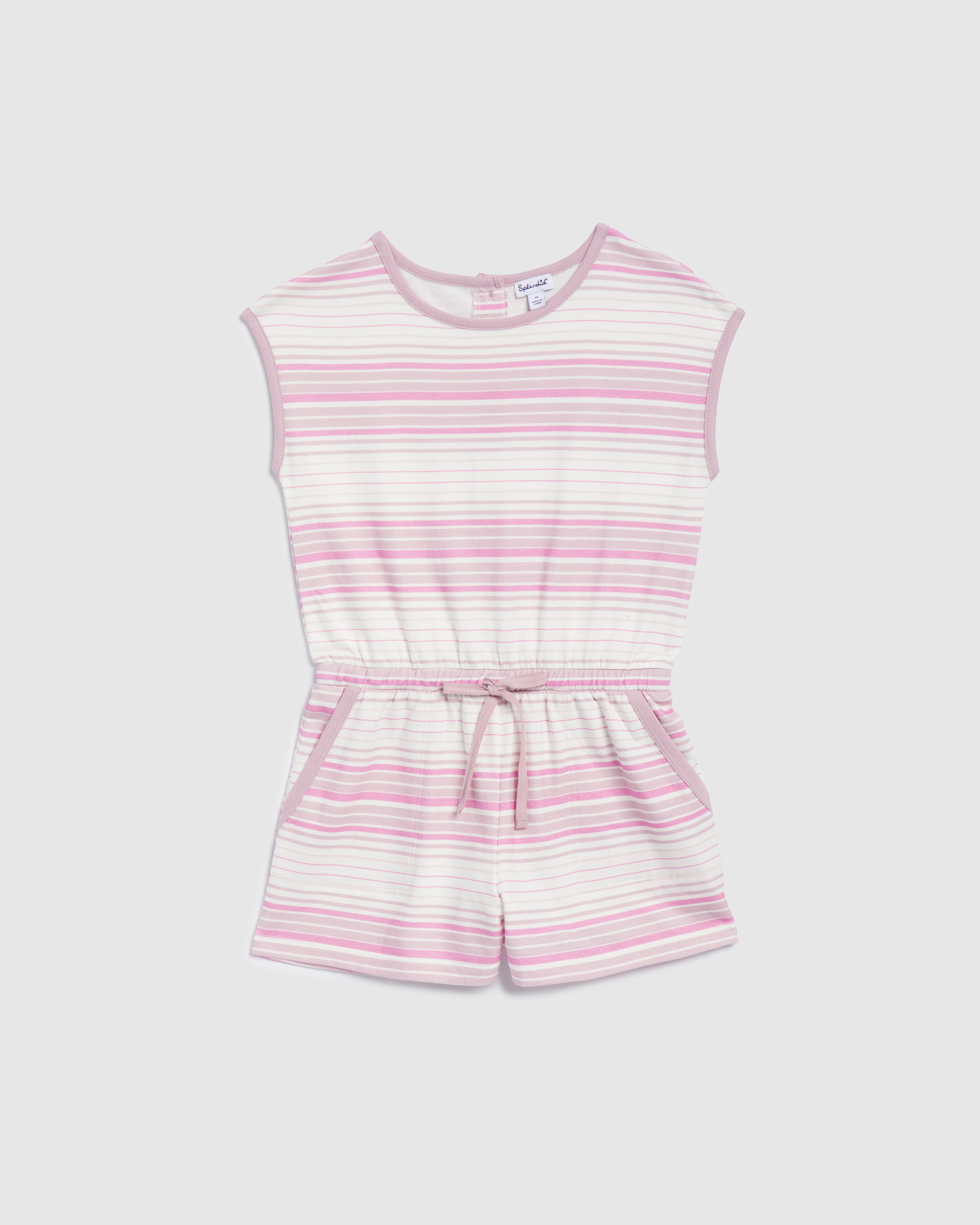 Splendid Girl Painterly Stripe Romper