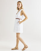 Splendid Dawson Linen Dress White | Vagabond Apparel Boutique