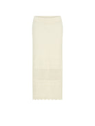 Kivari Sabela Knit Skirt Cream | Vagabond Apparel Boutique