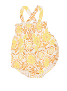 Angel Dear Smocked Sunsuit Golden Surf