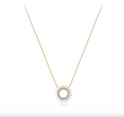 Eklexic Open Center Necklace 14K Gold Plated