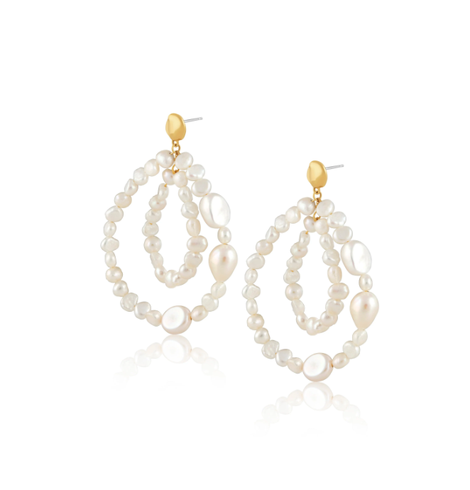 Sahira La Perla Statement Earring