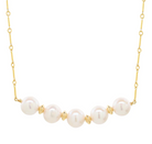 Sea Lustre Atol Necklace In Freshwater Pearls