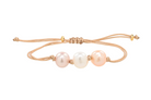 Sea Lustre Triple Blush Splash Bracelet