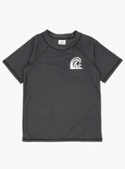 Feather 4 Arrow In The Barrel Baby S/S Rashguard Charcoal