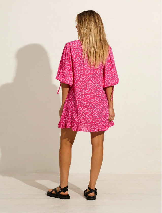 Auguste Lila Mini Dress Fuchsia