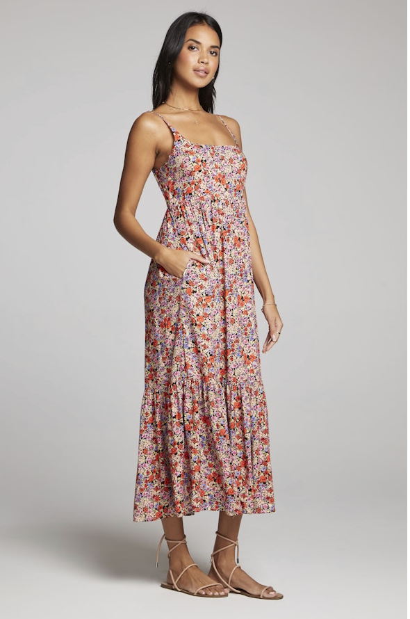 Saltwater Luxe Rene Midi Dress | Vagabond Apparel Boutique