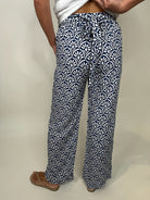 Skemo Art Deco Pants Navy | Vagabond Apparel Boutique