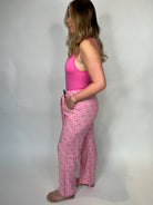 Skemo Art Deco Pants Pink | Vagabond Apparel Boutique