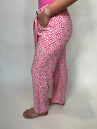 Skemo Art Deco Pants Pink | Vagabond Apparel Boutique