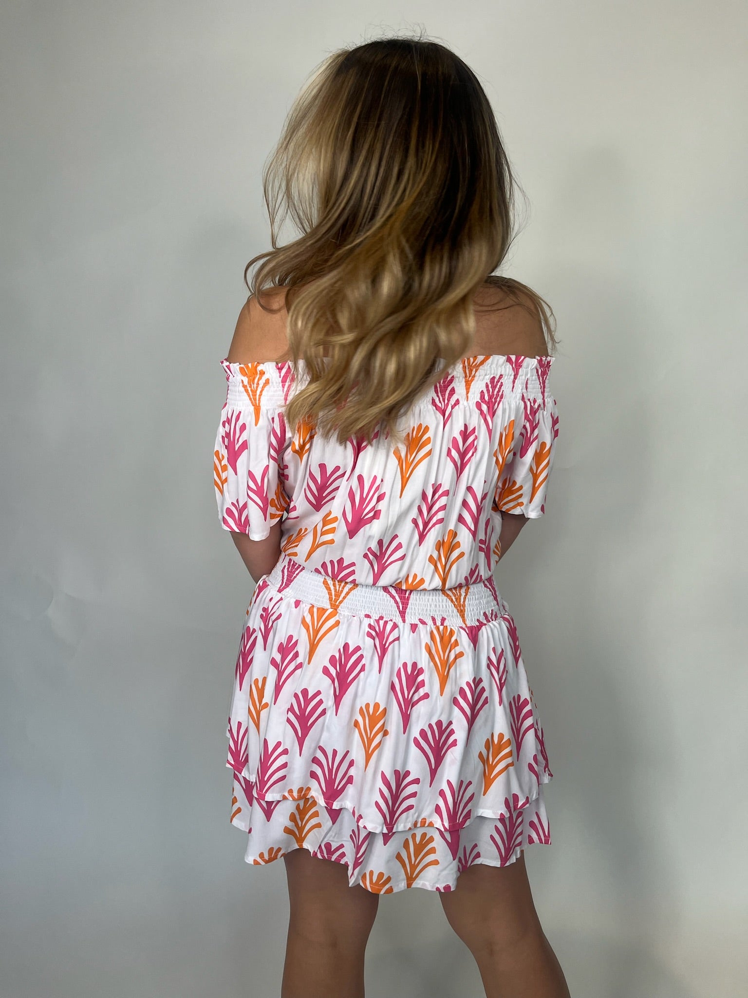 Skemo Seaweed New Gypsy Dress Pink | Vagabond Apparel Boutique