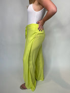 Skemo Solids Bali Pants Lime | Vagabond Apparel Boutique