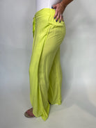 Skemo Solids Bali Pants Lime | Vagabond Apparel Boutique