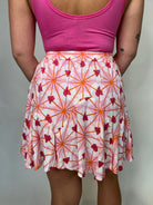 Skemo Spring Mini Skirt Pink | Vagabond Apparel Boutique