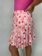 Skemo Spring Mini Skirt Pink | Vagabond Apparel Boutique