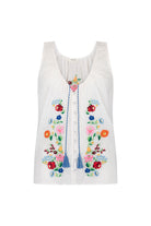 Spell Florapaloosa Embroidered Cami Wildflower | Vagabond Apparel Boutique