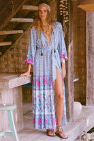 Spell Love Jetty Gown Blue Nirvana | Vagabond Apparel Boutique