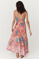 Spell Painters Garden Strappy Maxi Dress | Vagabond Apparel Boutique