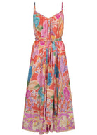 Spell Painters Garden Strappy Maxi Dress | Vagabond Apparel Boutique