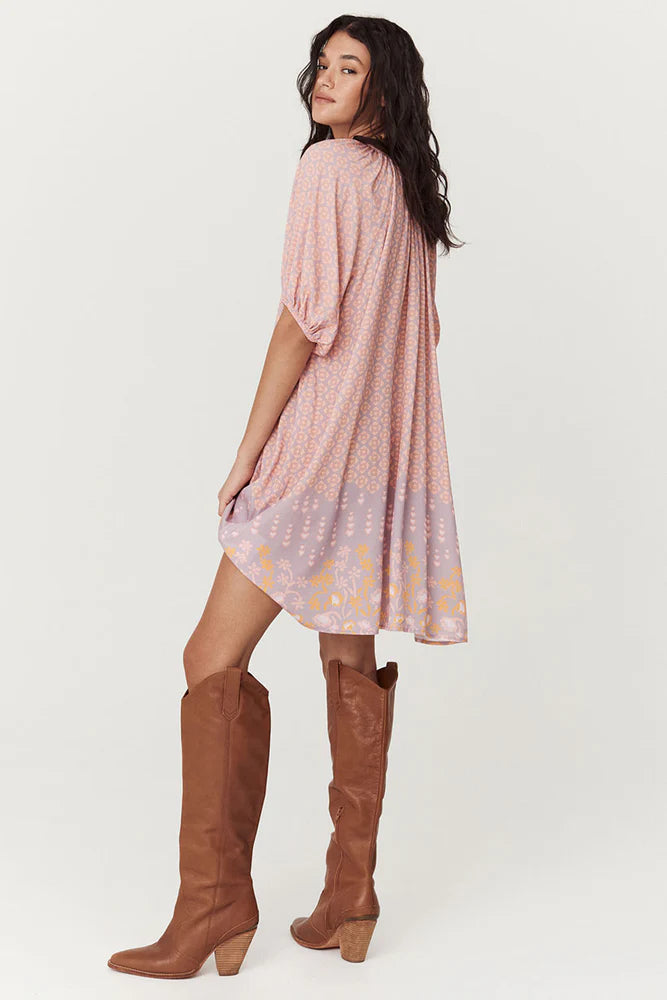 Spell Sweet Nothings Button Through Tunic Dress | Vagabond Apparel Boutique