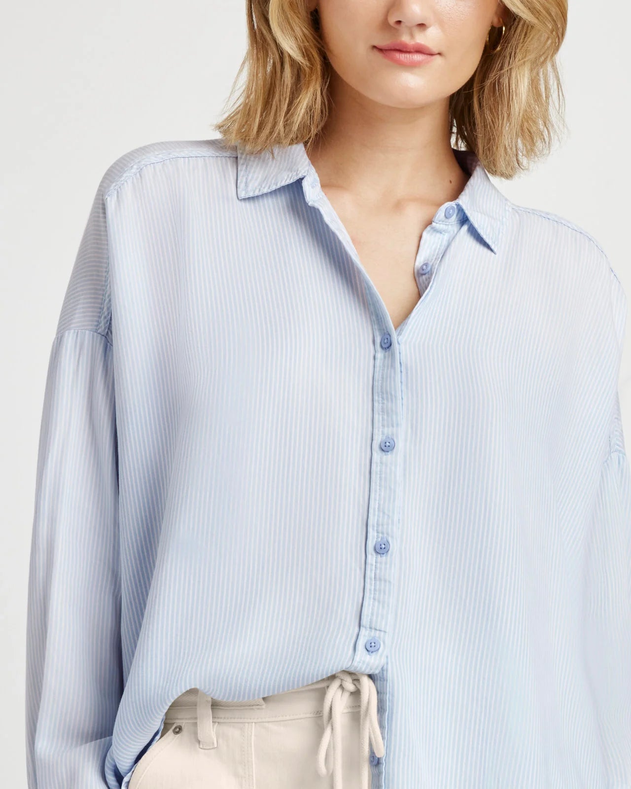 Splendid Ella Stripe Button Down | Vagabond Apparel Boutique