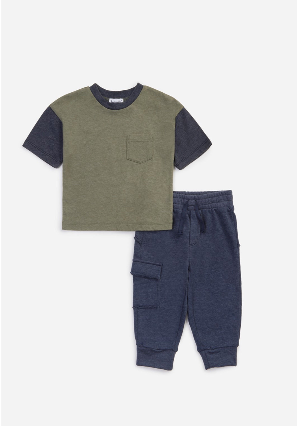 Splendid Toddler Boy Colorblock Tee Set | Vagabond Apparel Boutique