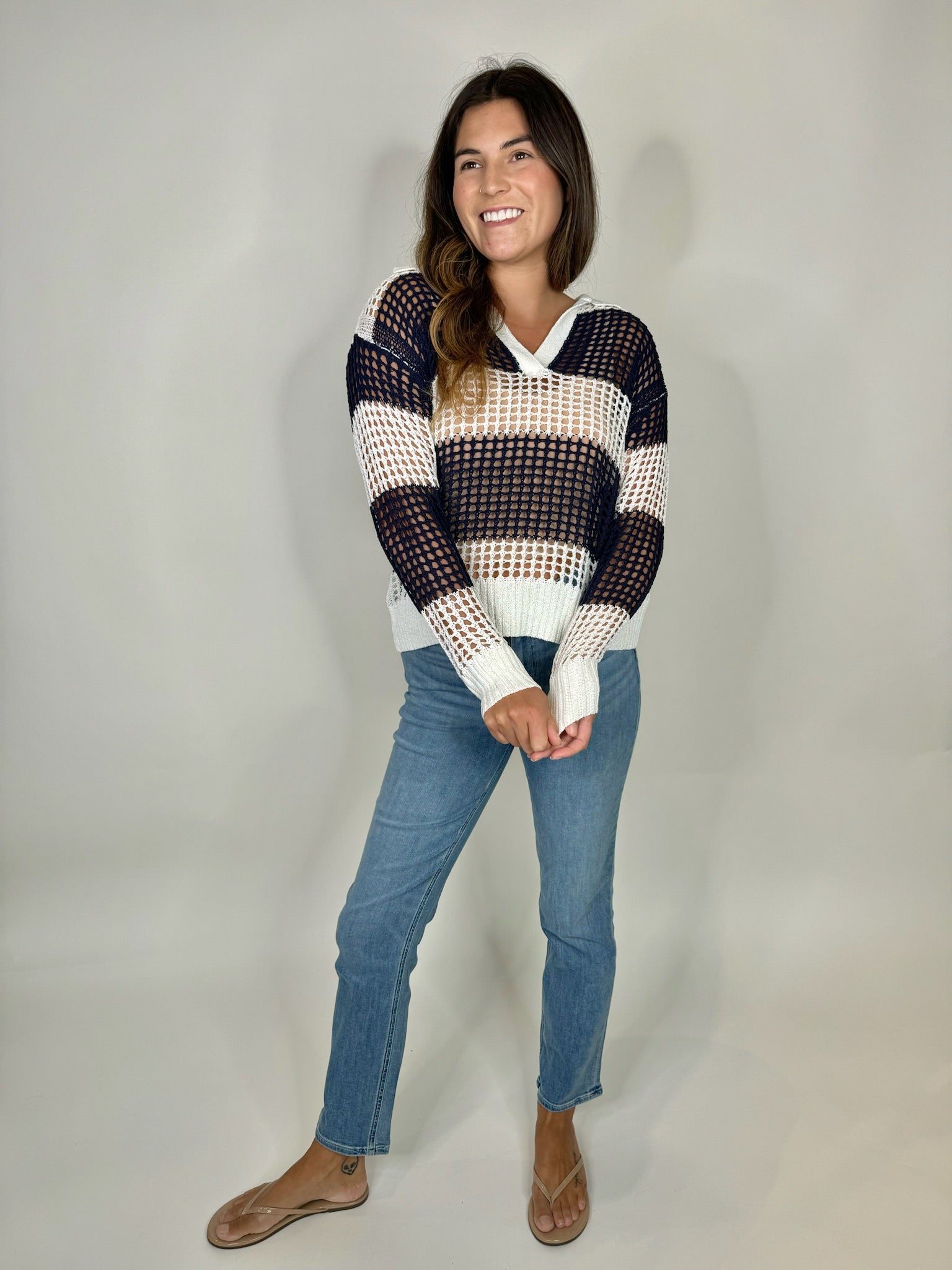 Stitch Drop Bardot Sweater | Vagabond Apparel Boutique