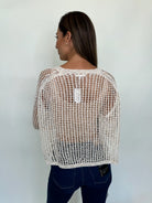 Stitch Drop Fresh Mesh Sweater | Vagabond Apparel Boutique