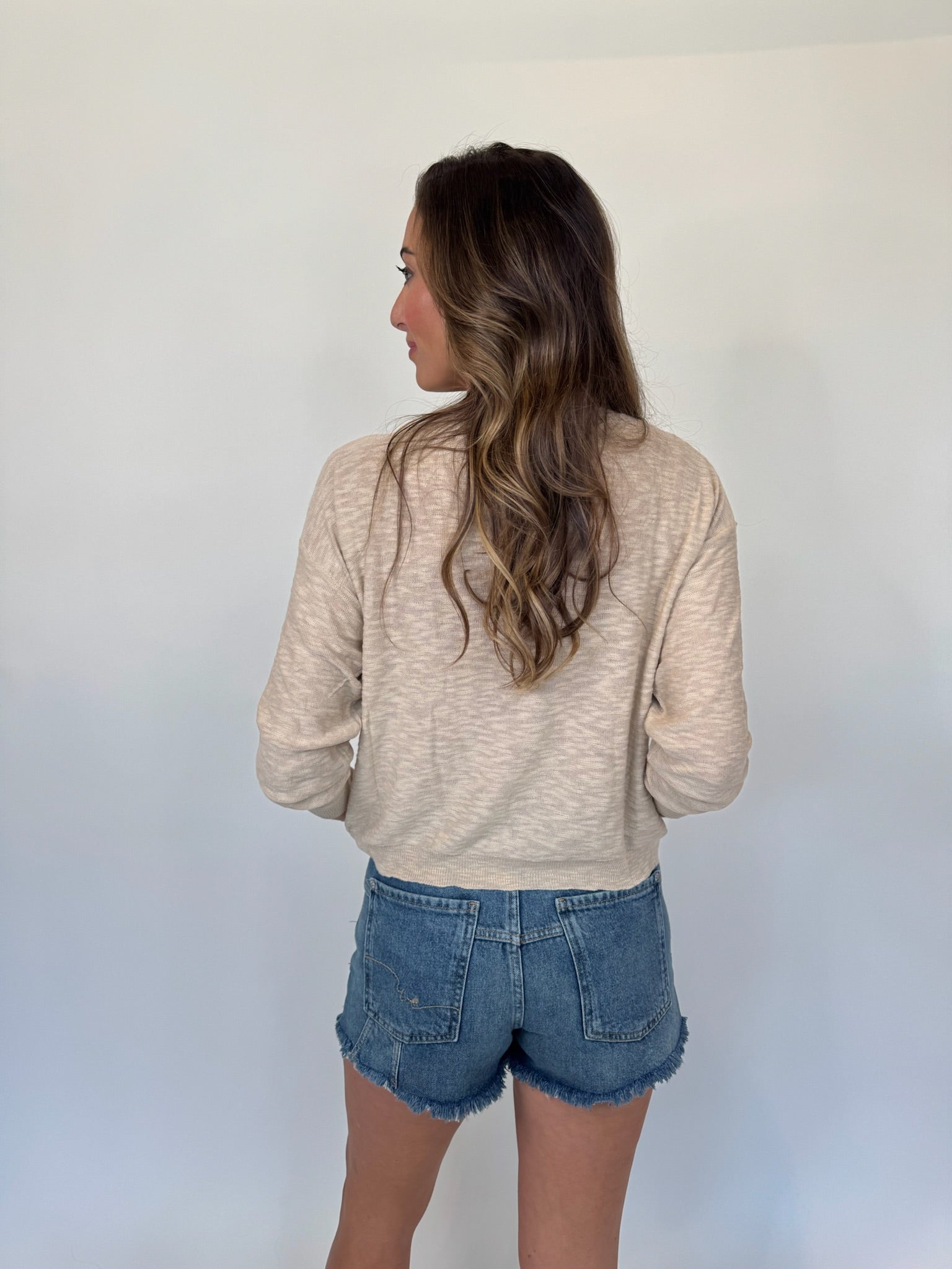 Stitch Sand Sweater | Vagabond Apparel Boutique