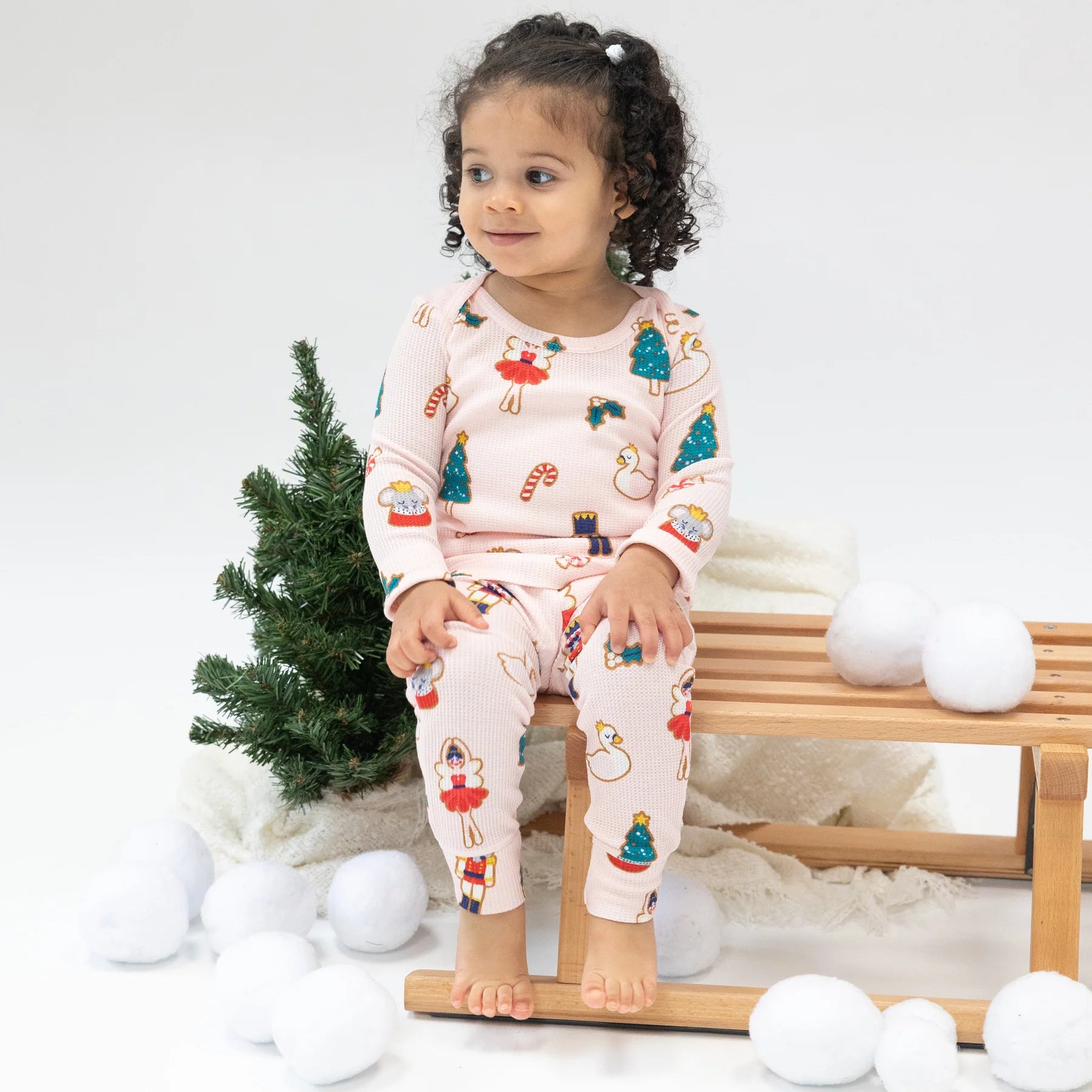 Angel Dear Sugar Plum Fairy LS Loungewear Set | Vagabond Apparel Boutique