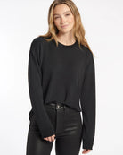 Splendid Supersoft Pullover Black | Vagabond Apparel Boutique